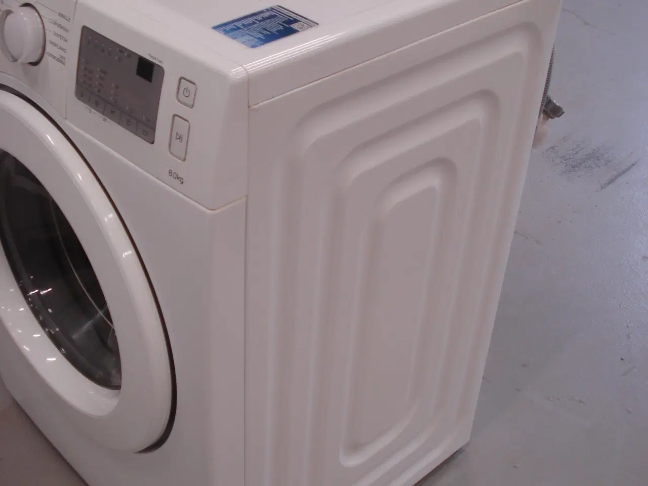 Billede 5 - 8 kg, Samsung vaskeemaskine model WW80J347KW