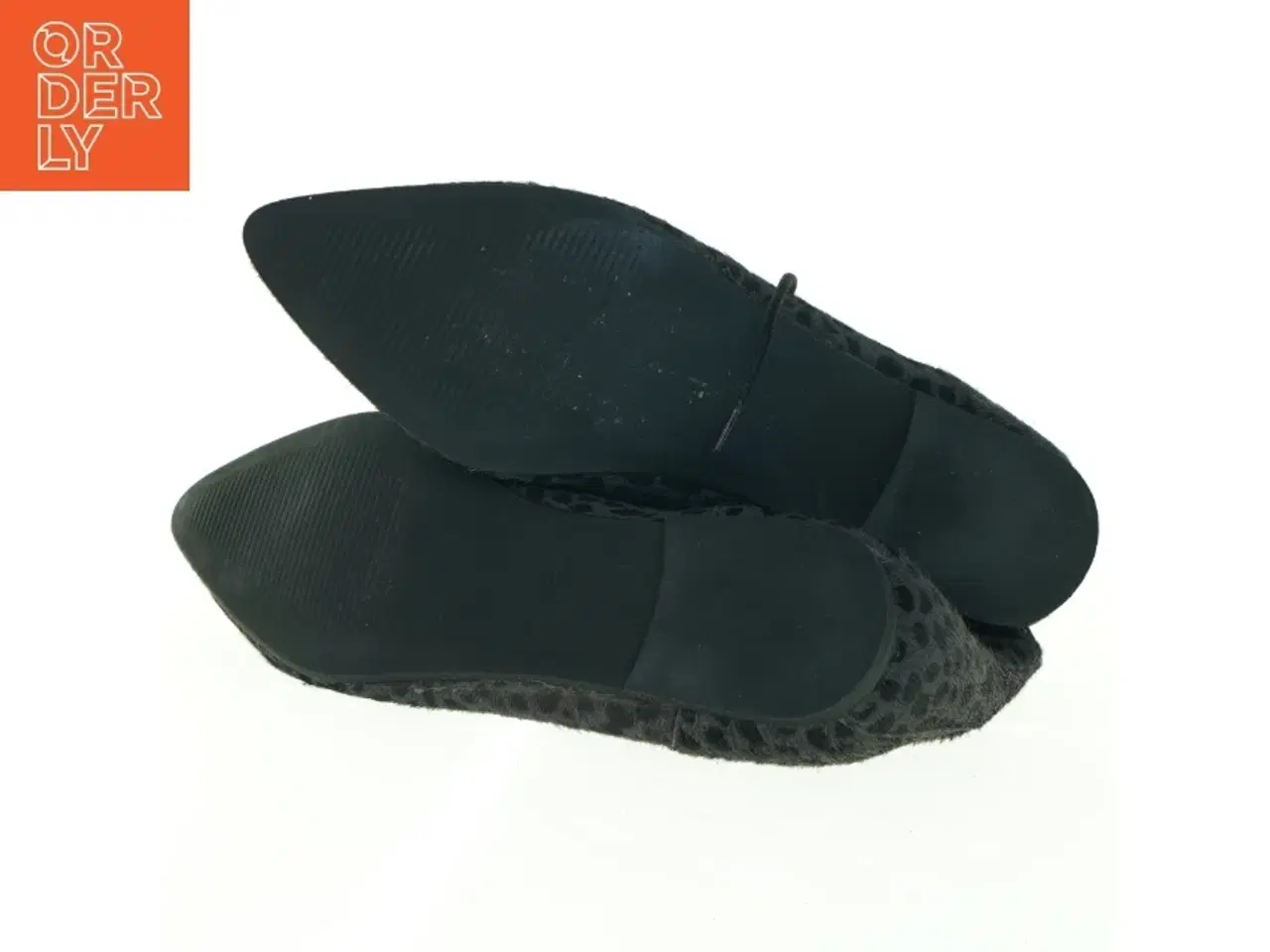 Billede 4 - Sorte ankelstøvler med leopardmønster fra Ivylee (str. 38)