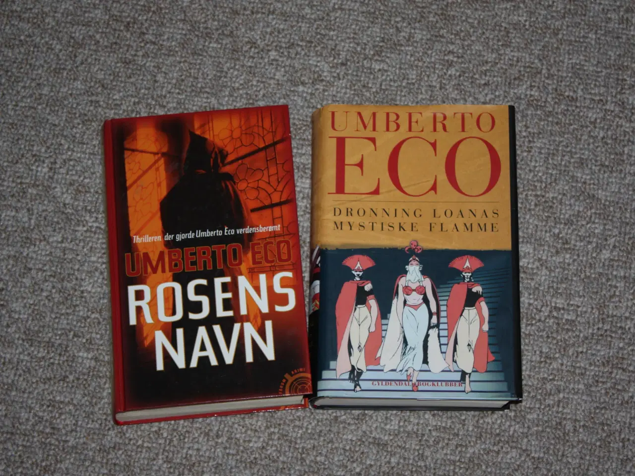 Billede 1 - Umberto Eco Rosens navn Dronning Loanas mystiske