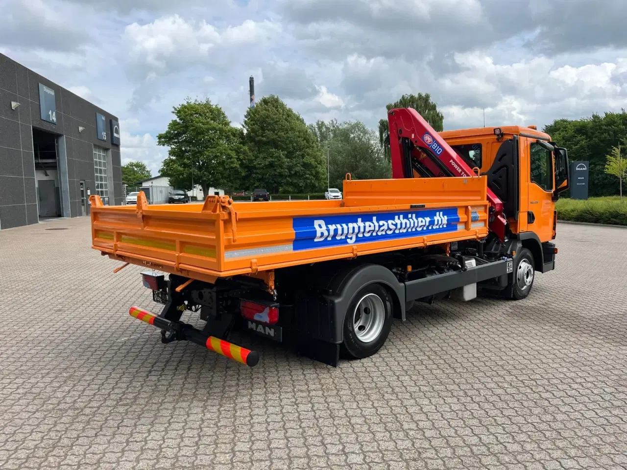 Billede 4 - MAN TGL 8.220, Tip-kran