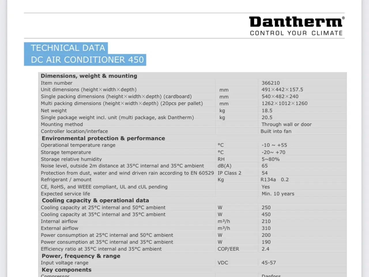 Billede 4 - Dantherm DC 450 luftkøler/aircondition