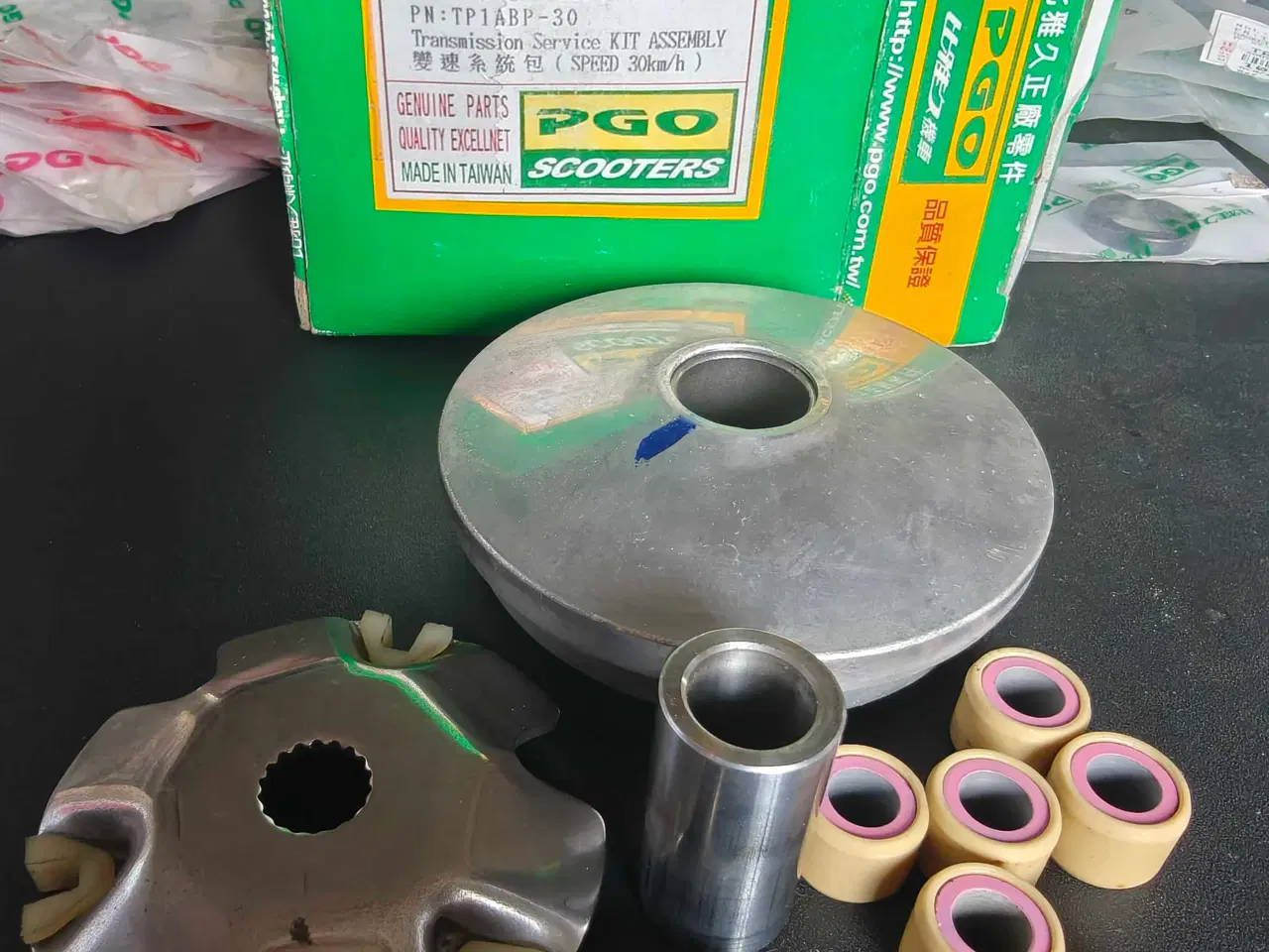 Billede 1 - PGO Hot 50/Dr.Big/PMX. Ny Original Variator 30km/t