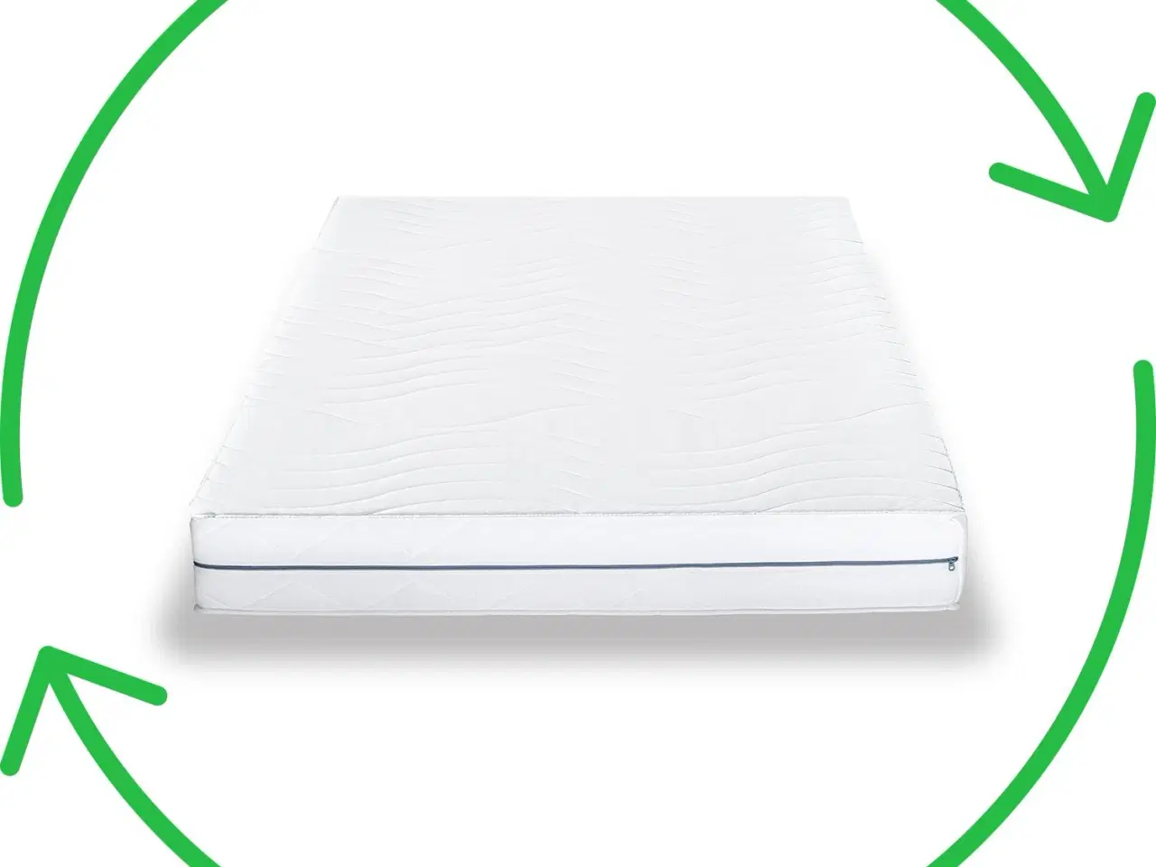 Billede 2 - Emma Madras Madrass 140x200x18 cm Hvid Skum Unisex