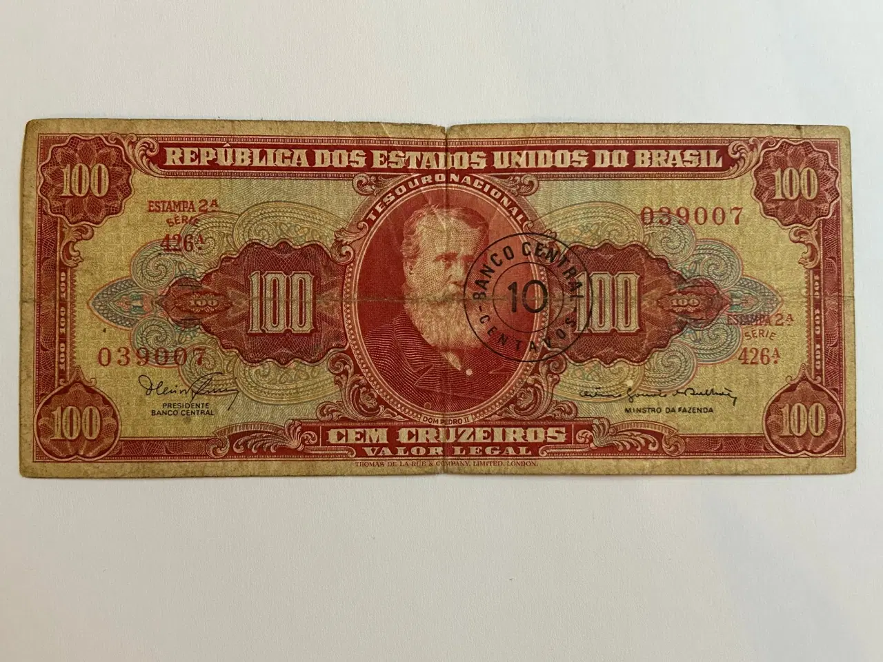 Billede 1 - 100 Cruzeiros Brazil