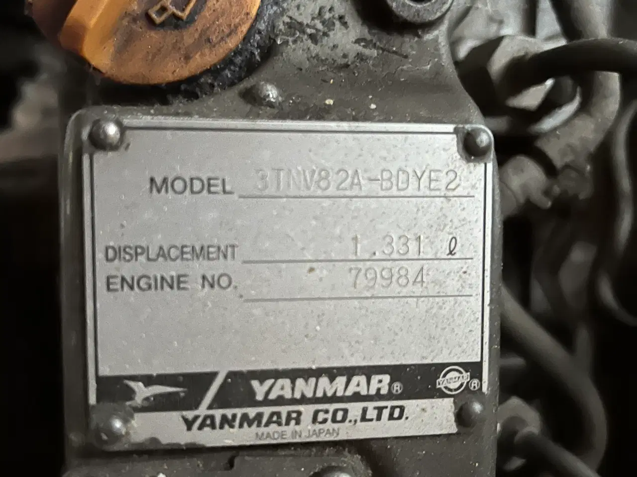 Billede 3 - Yanmar 3 cyl diesel motor