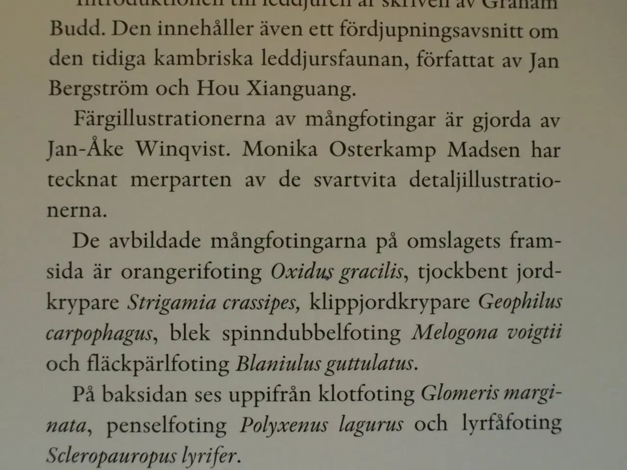 Billede 4 - mångfotingar - myriapoda - samtliga nordiska arter
