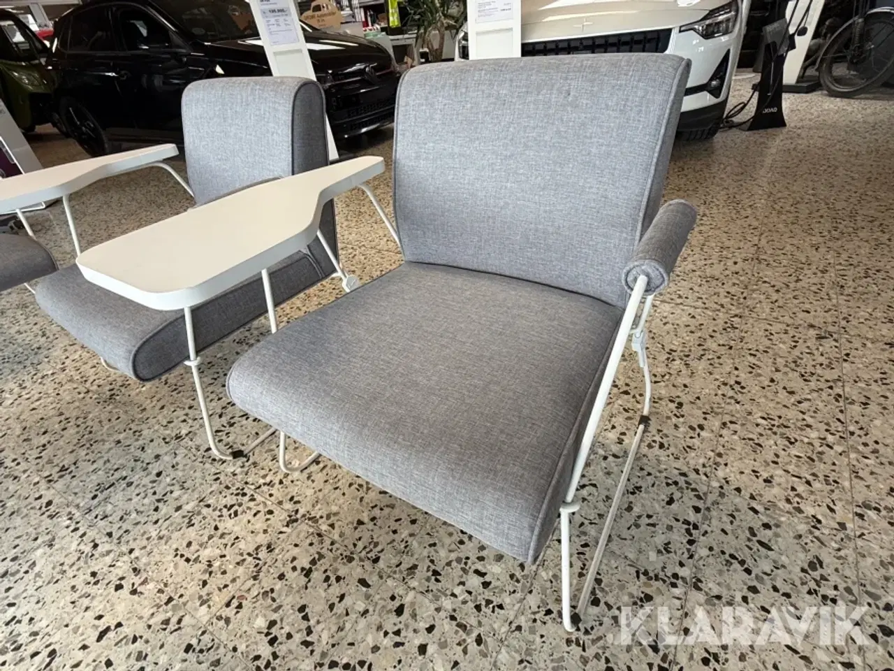 Billede 1 - Loungestole med skriveplade Infiniti Design 5 styk