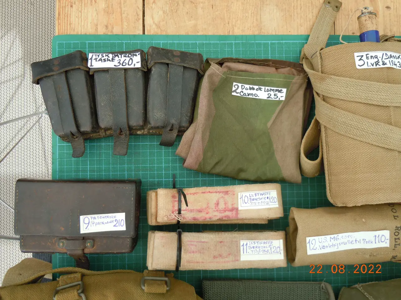 Billede 2 - Patrontasker. Andre militære tasker.