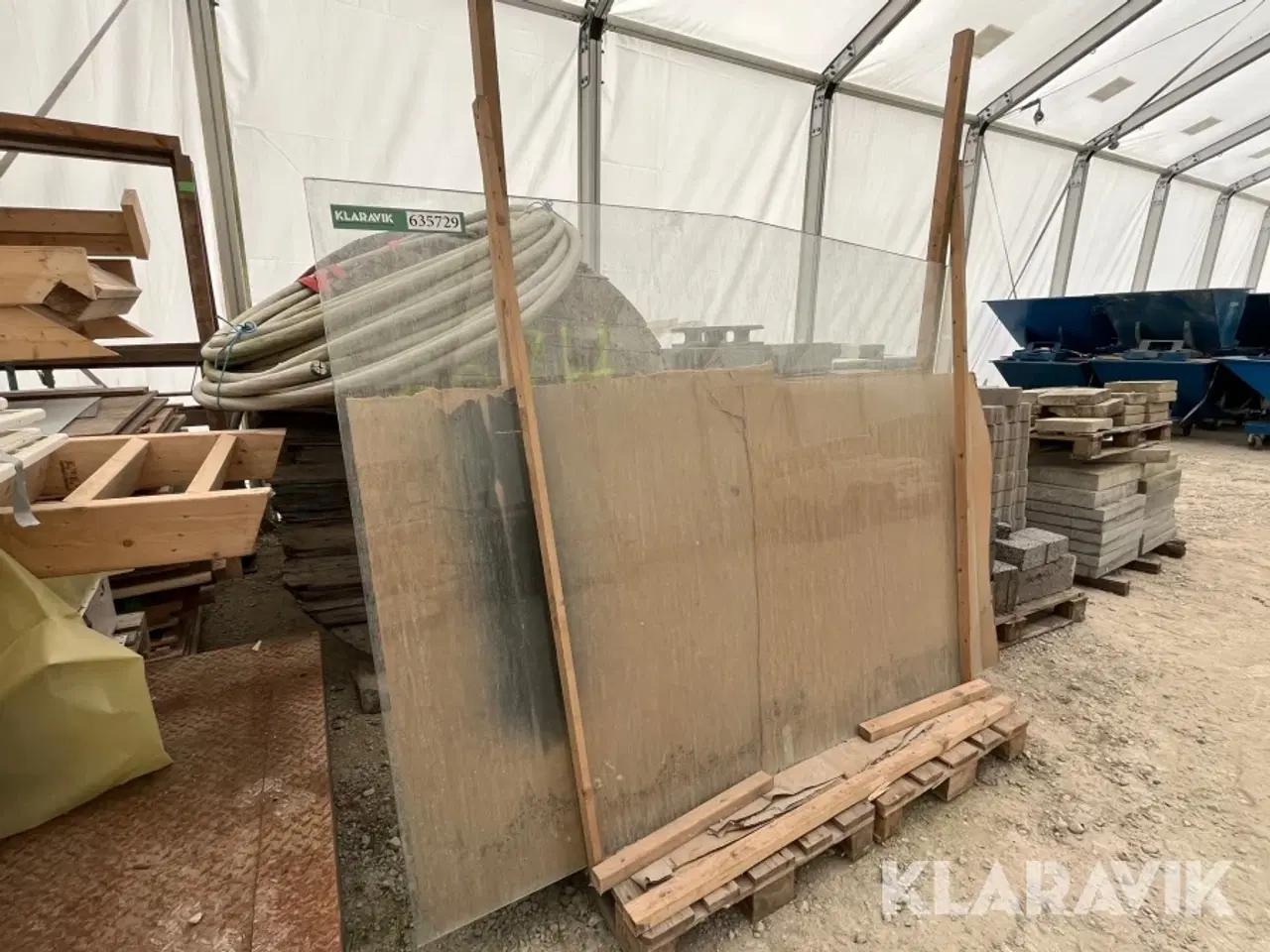 Billede 1 - Glas med slebne kanter - 11 styk