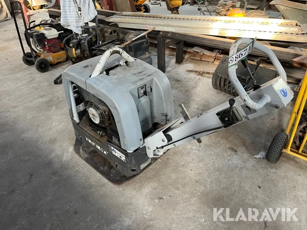 Billede 4 - Pladevibrator Tremix MV 320