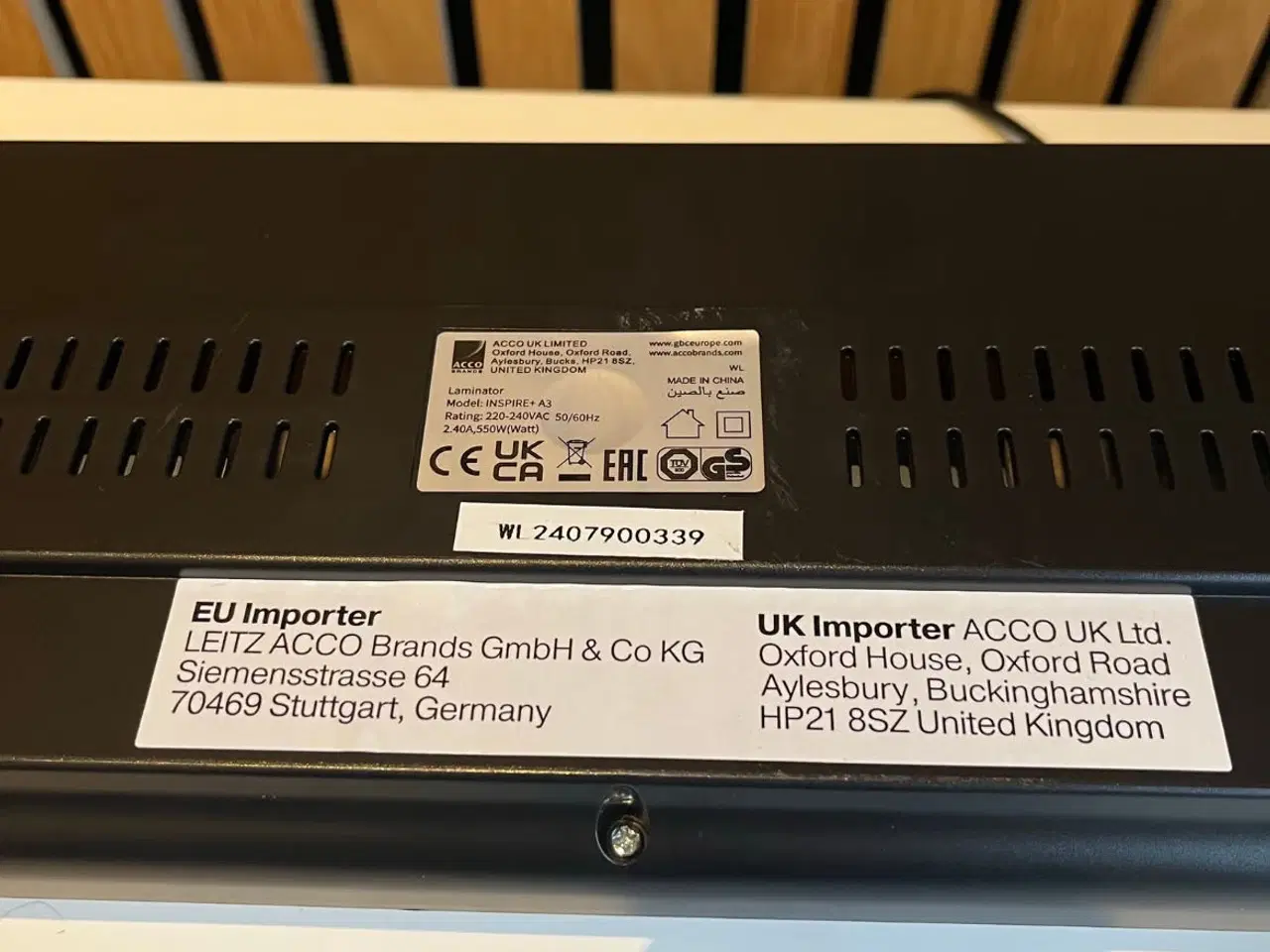 Billede 2 - Leitz iLAM Office A3 lamineringsmaskine hvid