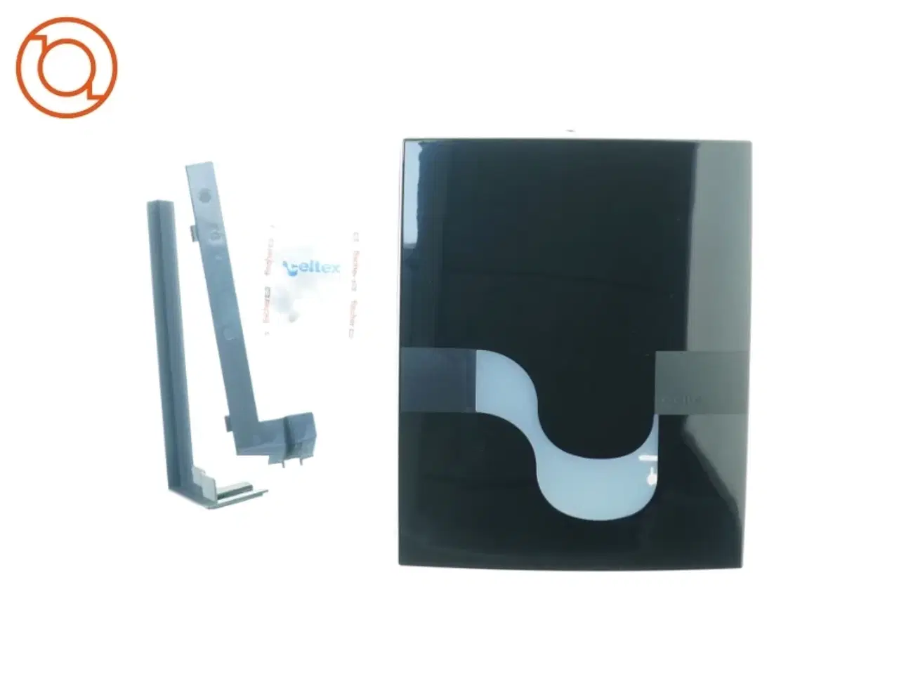 Billede 1 - Dispenser folded hand towel mega mini 9 2 1 0 0 black fra Celtex (str. 36 x 28 x 12 cm)
