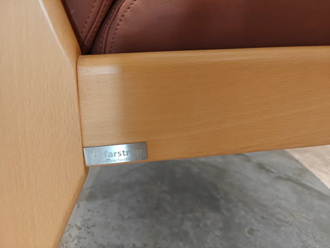 Billede 7 - Farstrup Otiumstol med fodskammel