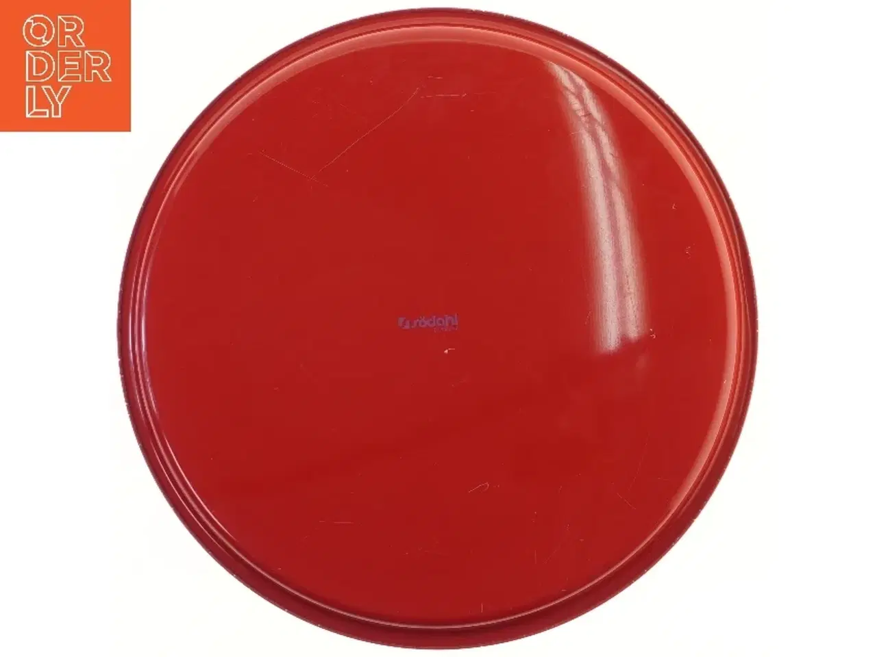 Billede 2 - Vintage Sdahl Rund bakke med juletræ design fra Sðahl (str. Ø 44,5 cm)