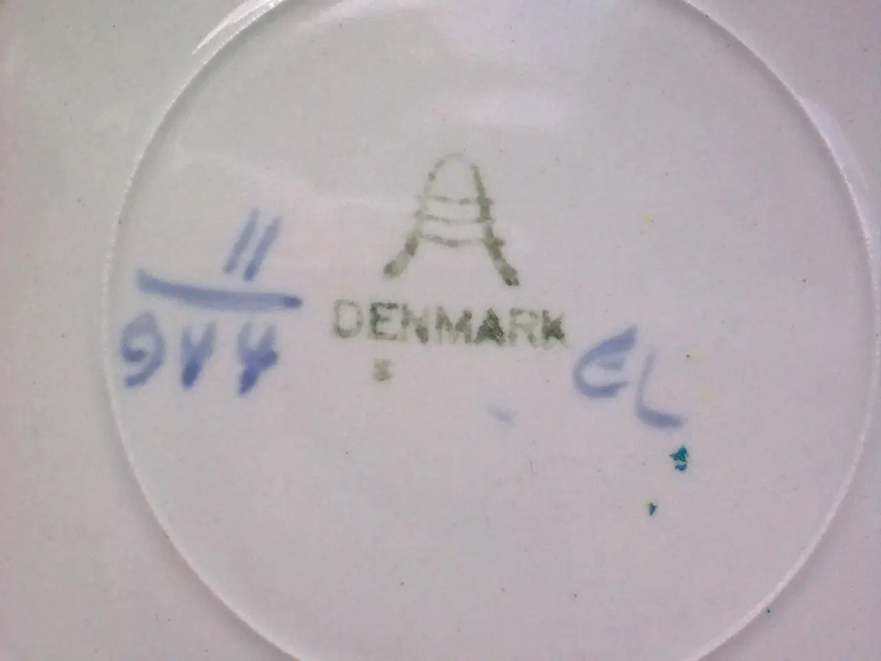 Billede 9 - Aluminia Danmark Tranquebar 6 x dessert sæt