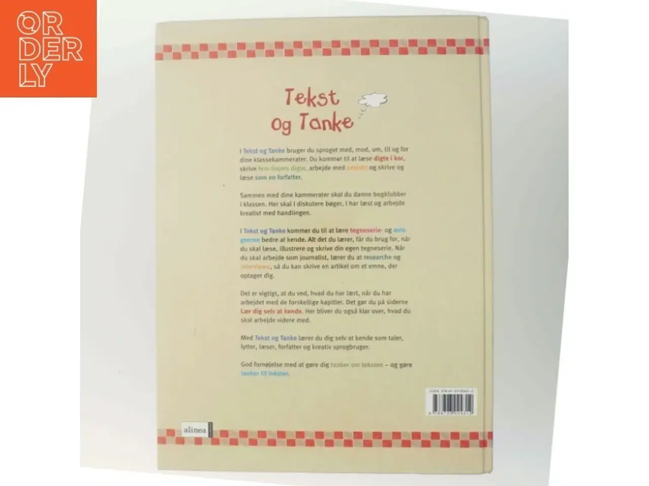 Billede 3 - Tekst og tanke - 5. klasse (Bog)