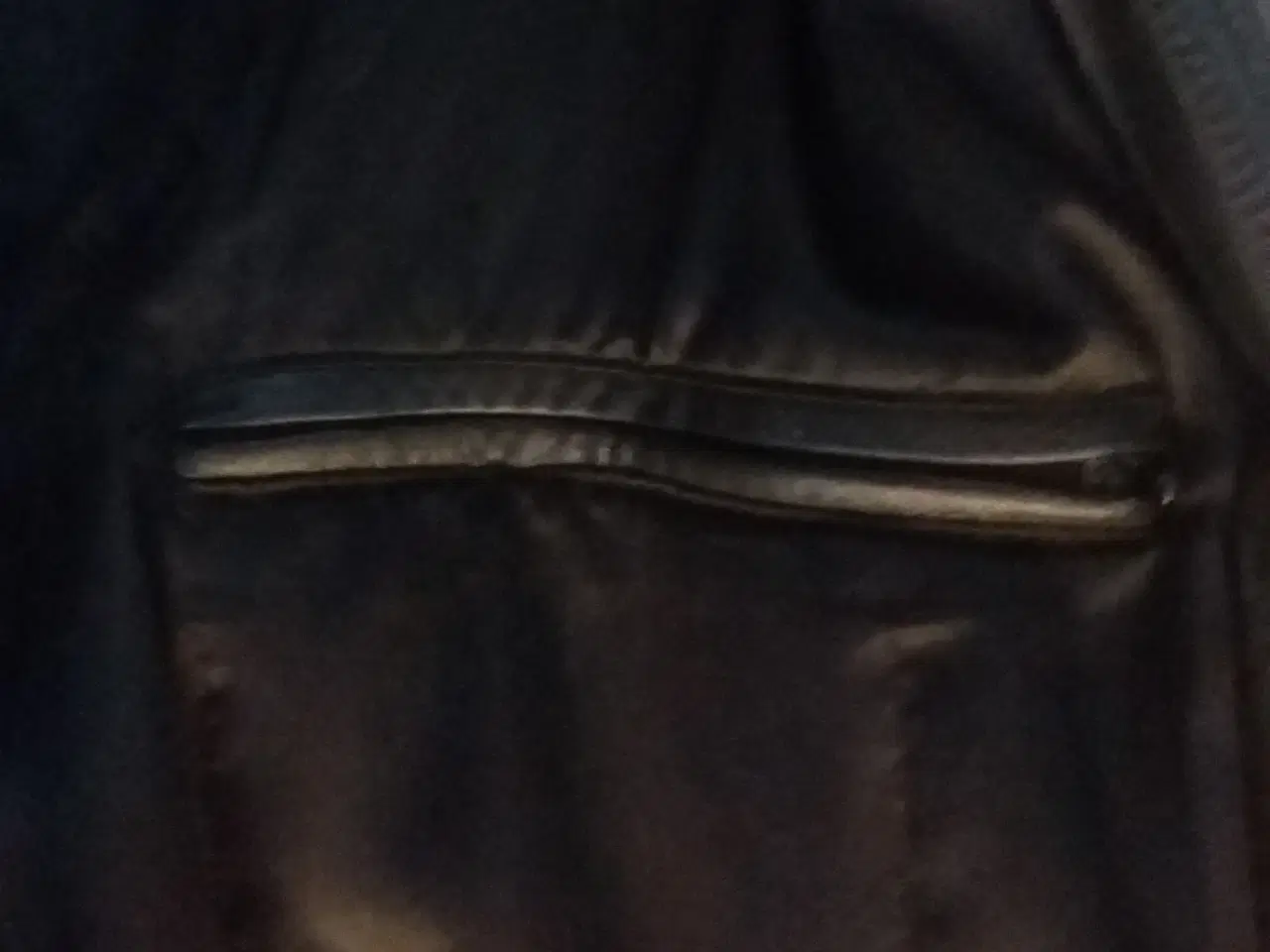 Billede 10 - JACK ASHORE LÆDER JAKKE/FRAKKE