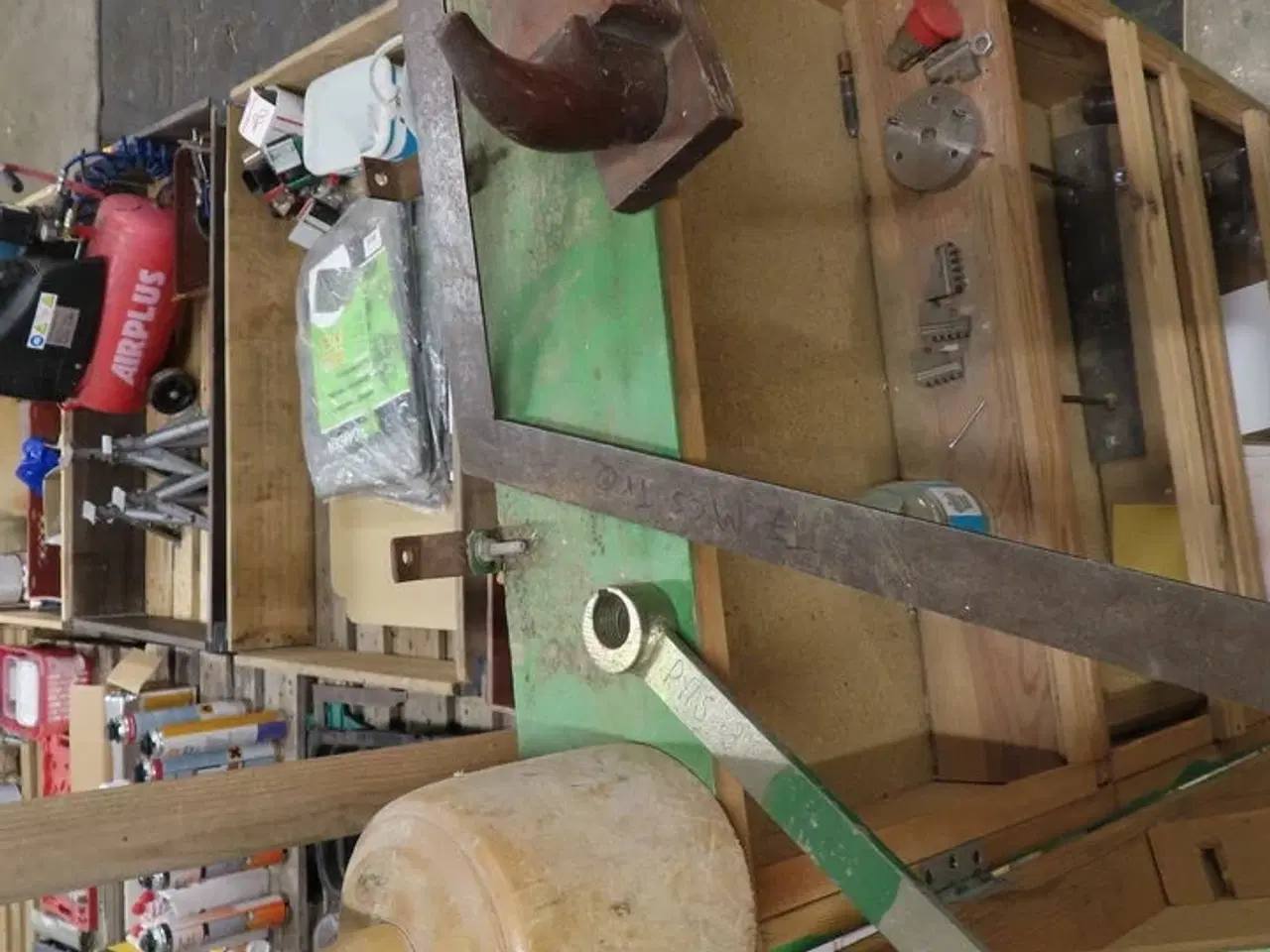 Billede 4 - Værktøjssab m.m. på pallen