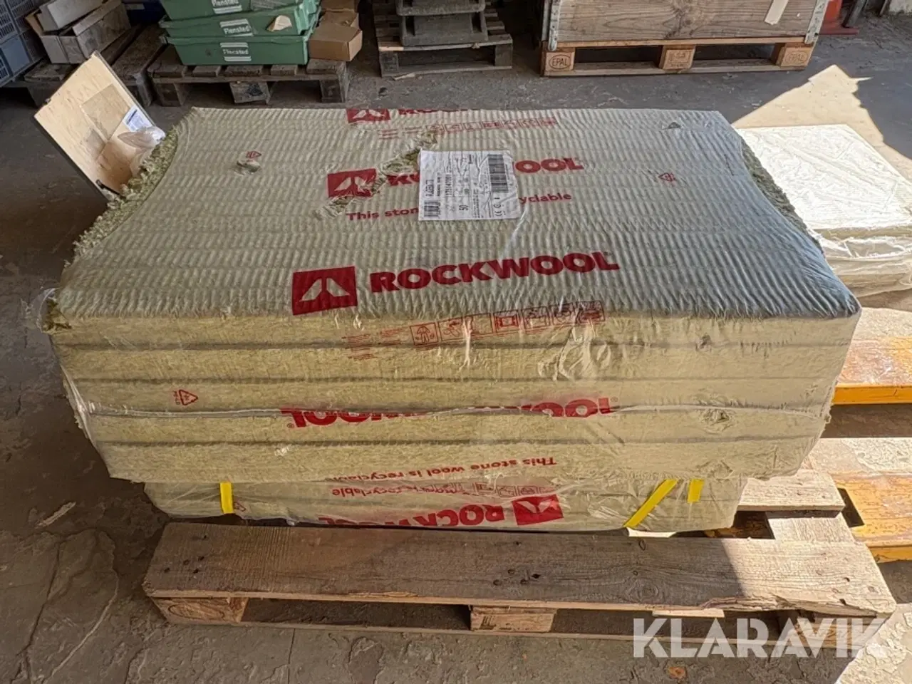Billede 1 - Isolering Rockwool Pladebatts 600x1000 mm 10 styk