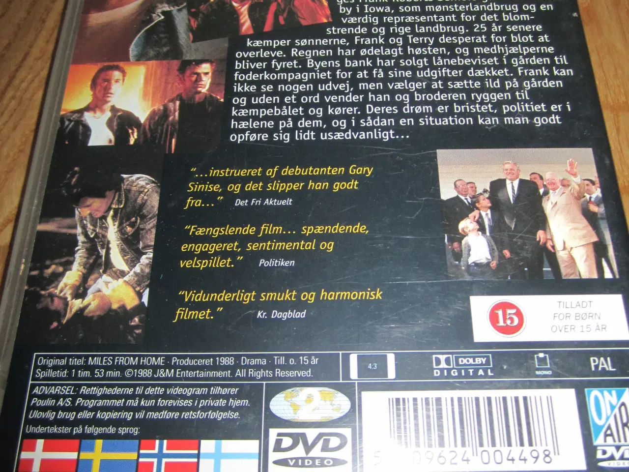 Billede 2 - BYD. RICHARD GERE. Sidste udvej. 1988.
