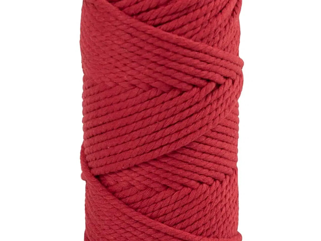 Billede 1 - Rødt Macramé Reb 55m - Bæredygtigt og Holdbart