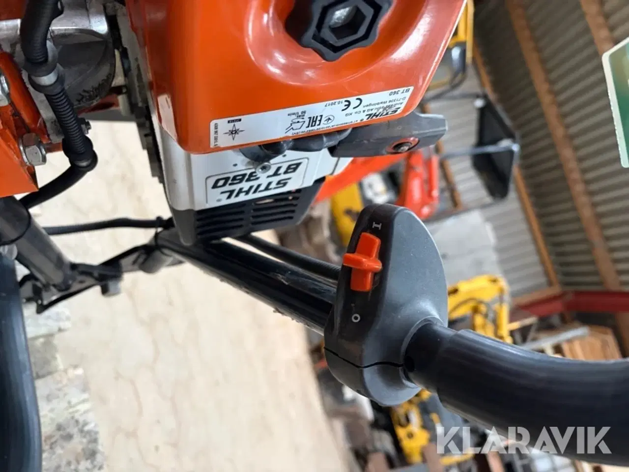 Billede 9 - Bor og borevogn Stihl BT 360