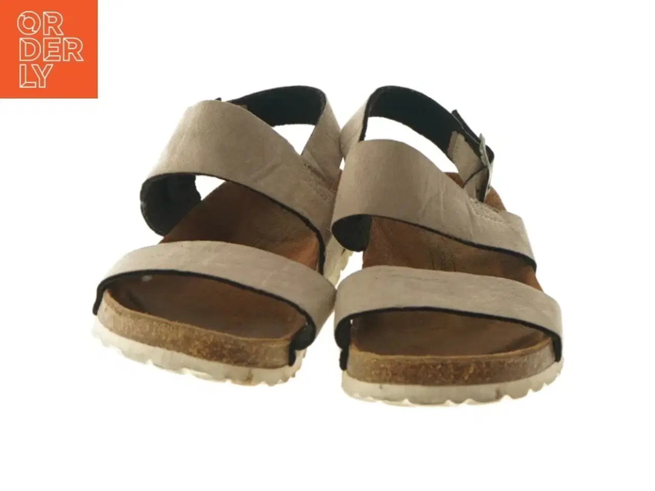 Billede 5 - Brune sandaler med remme (str. længde 24 cm)