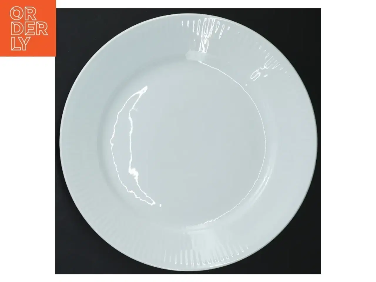 Billede 2 - Royal Copenhagen Hvid Vifte, (str. Ø 22 cm)