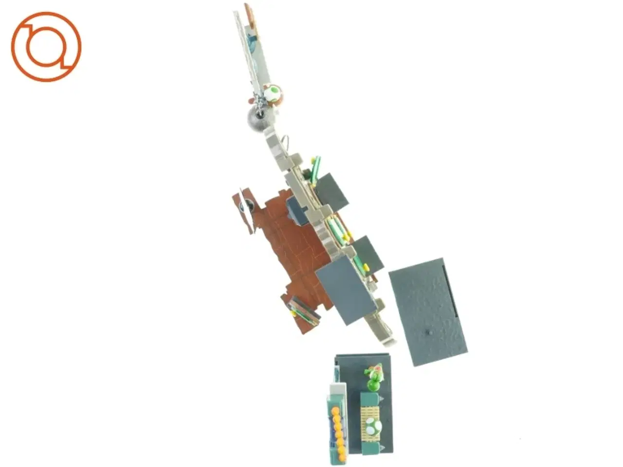 Billede 2 - Spøgelseshus med figurer fra Nintendo (str. 37 x 24 cm)