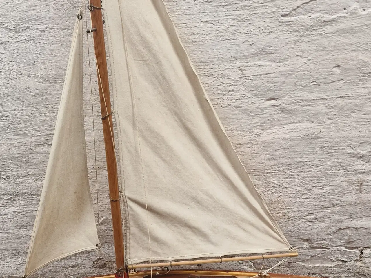 Billede 2 - Flot håndbygget modelsejlskib