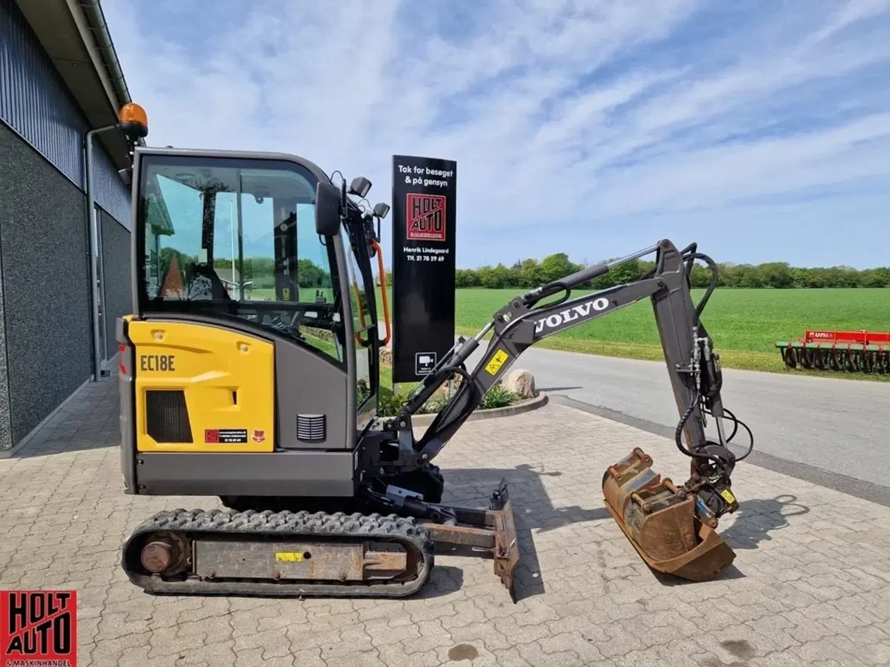 Billede 2 - Volvo EC18E m. Compact tilt