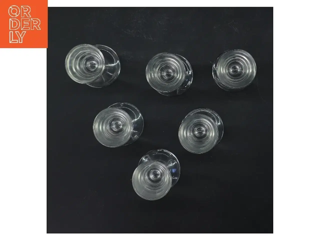 Billede 2 - Sæt med seks glas til shots eller snaps (str. 6 stk Ø 4 cm længde 9,5 cm)