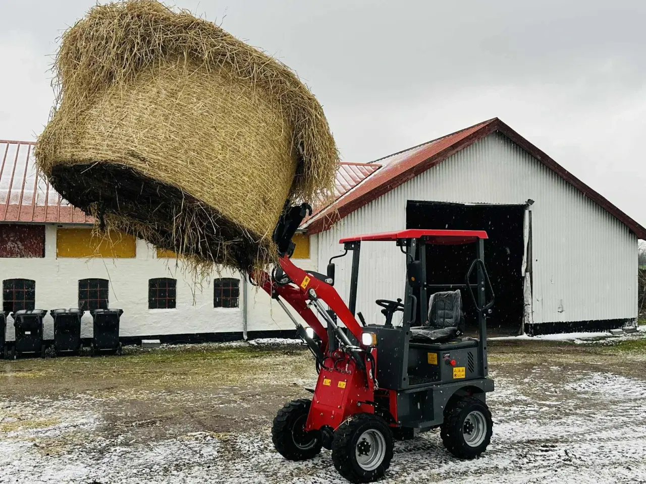 Billede 1 - HZM 805E - Inkl. Skovl og pallegafler