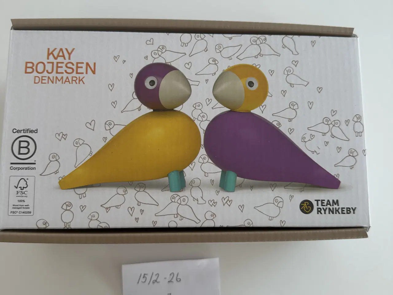 Billede 1 - Kay Bøjsen Vito turtelduer 9cm