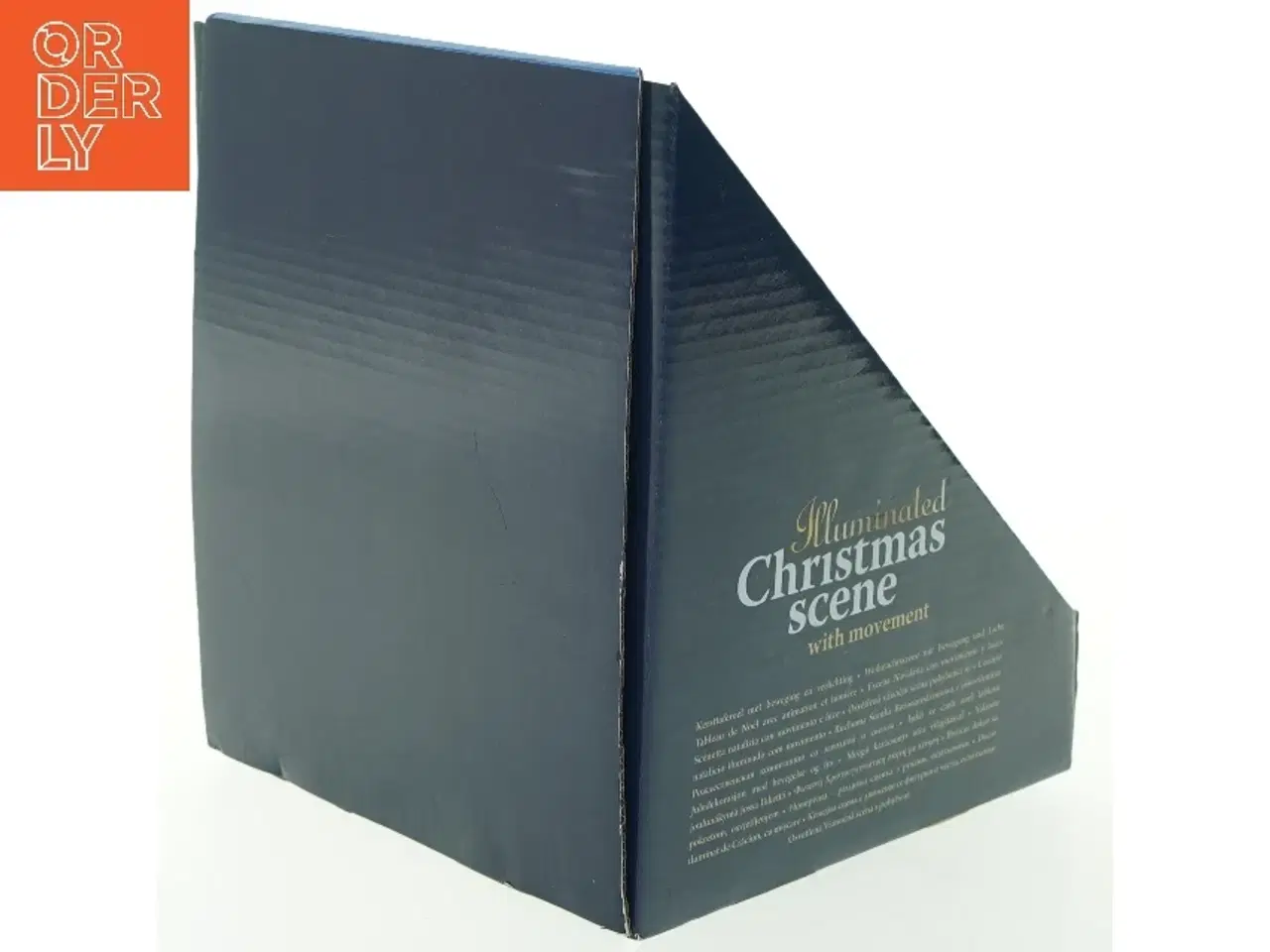 Billede 4 - Illumineret julelandsby med bevægelse (str. 13x15 cm)