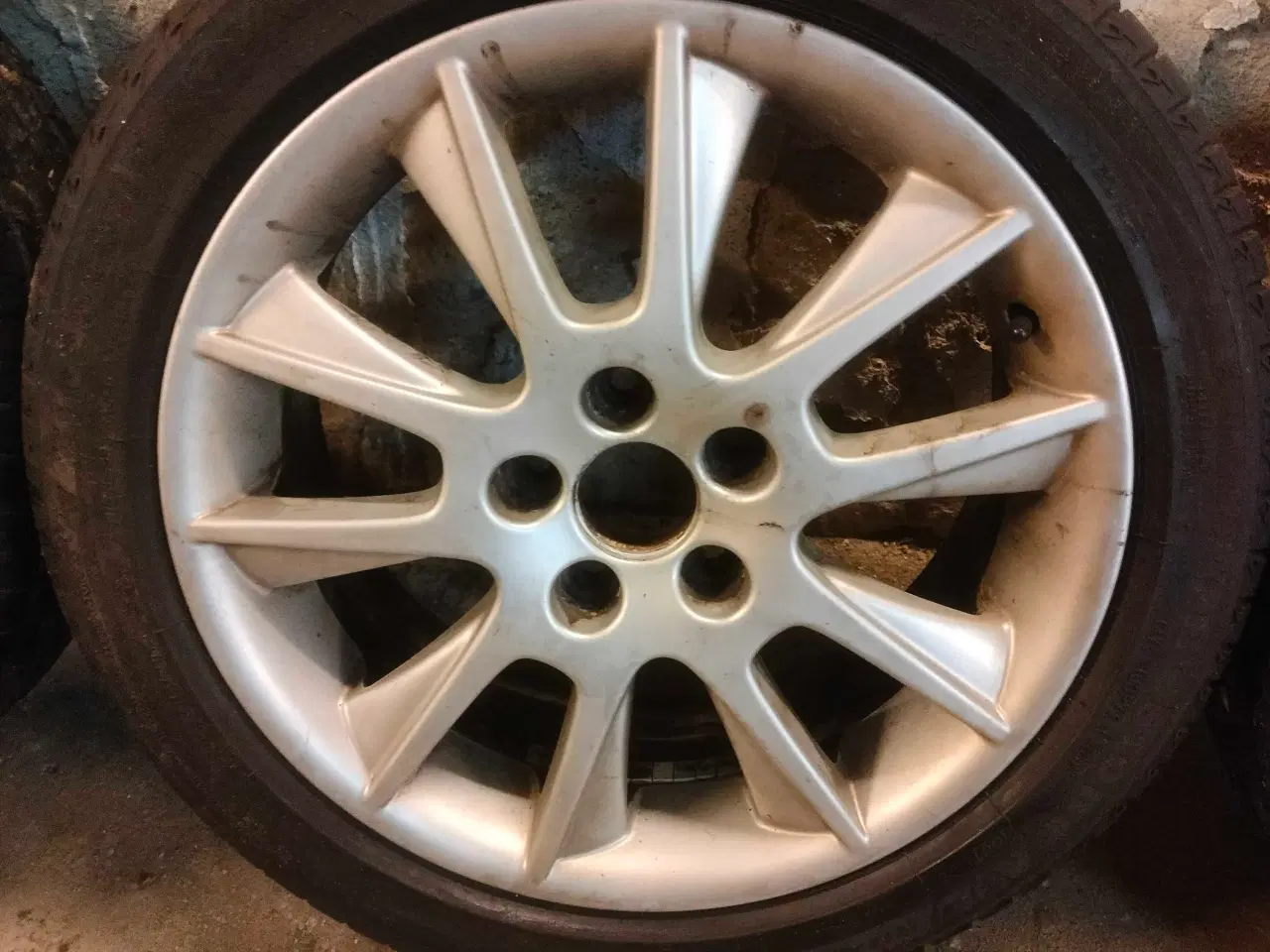 Billede 2 - Fælge med nye sommerdæk 5x110 orginal saab 9⁵ og 9