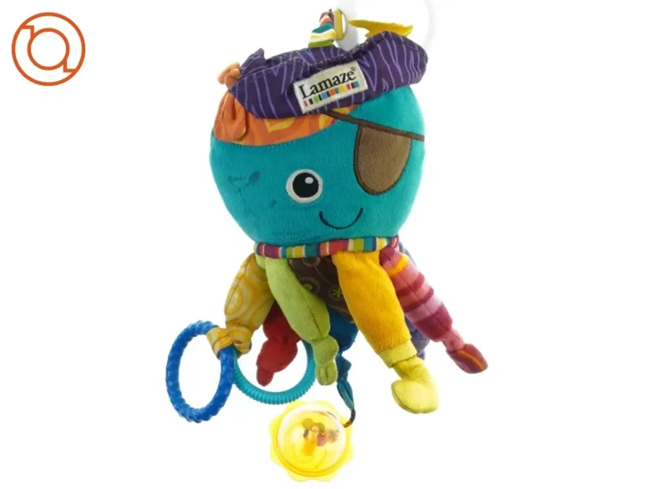 Billede 1 - Aktivitets bamse fra Lamaze (str. 25 x 13 cm)