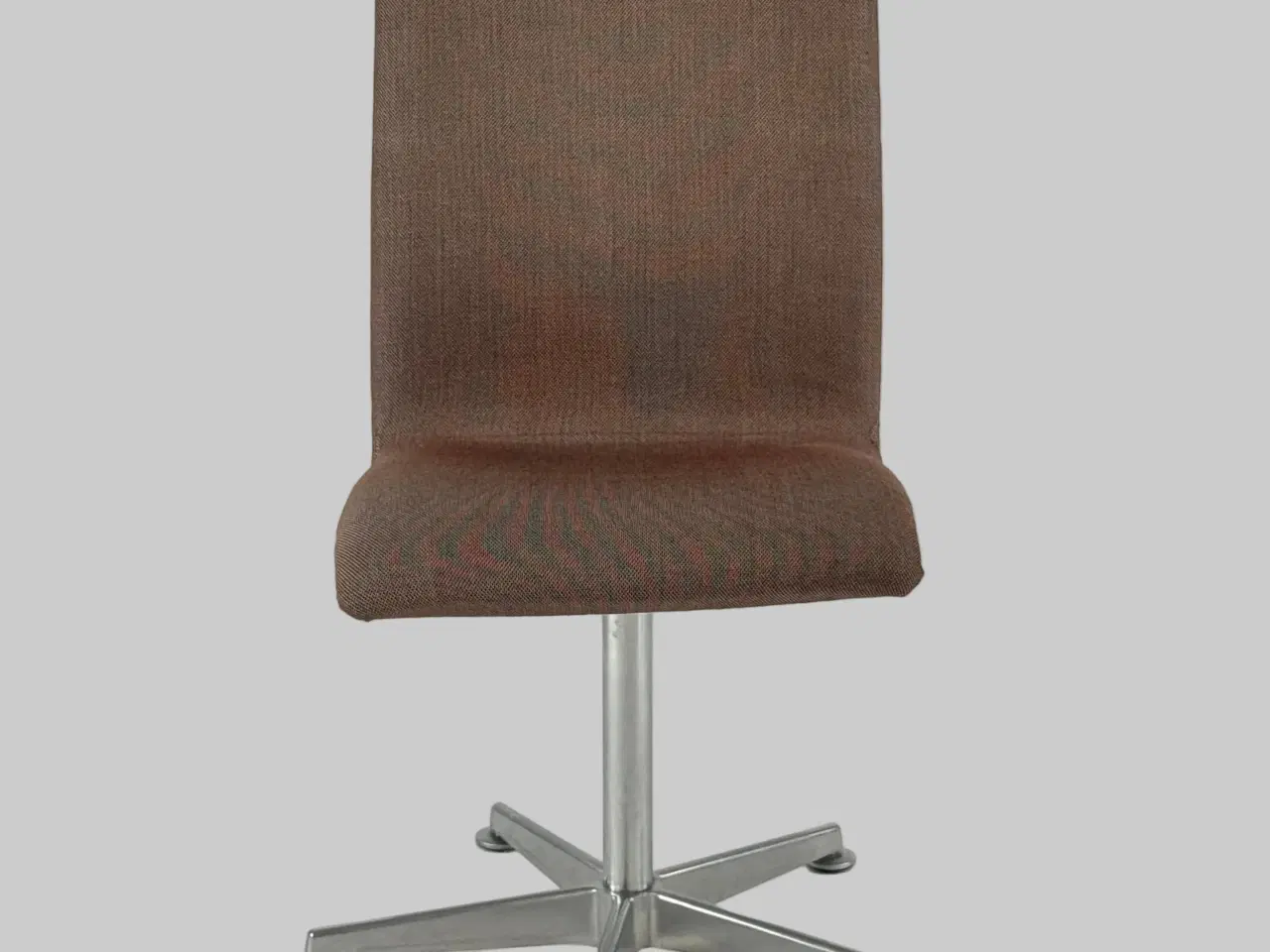 Billede 3 - Fritz Hansen Oxford Stol – Brun/Krom Stel