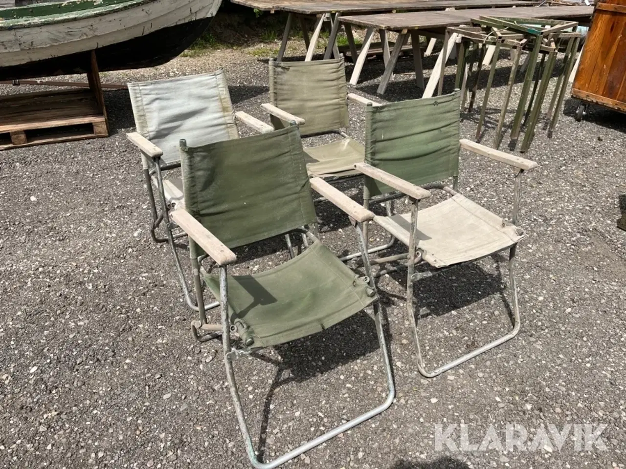 Billede 4 - Landrover klapstole original