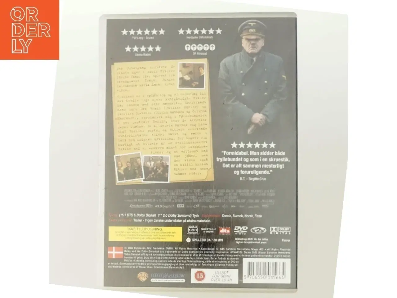 Billede 3 - Der Untergang med Bruno Ganz (DVD)