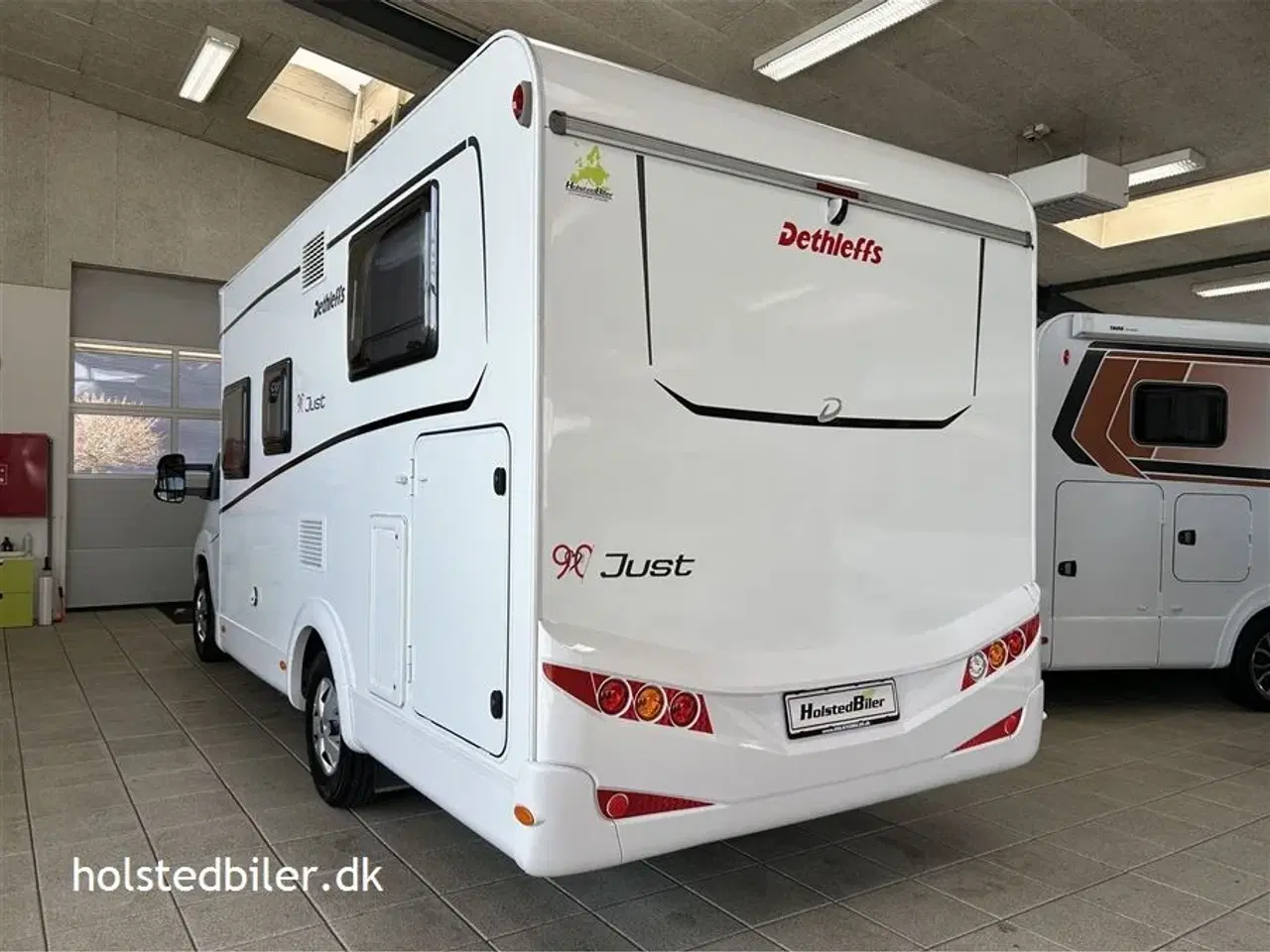 Billede 3 - 2021 - Dethleffs Just T6812   Enkeltsenge og kun km. 21000