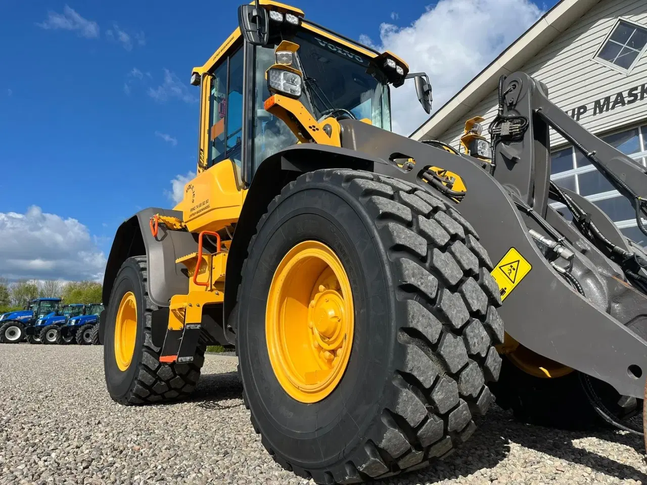 Billede 22 - Volvo L60H Dansk-maskine, med alt udstyr på. CDC, BSS, Lock-UP, 600mm hjul & centralsmørring