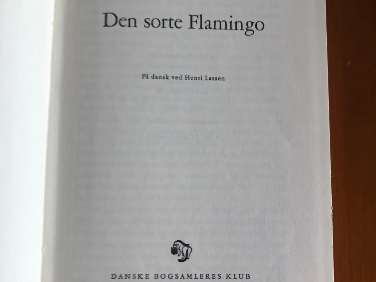 Billede 2 - Bog: Den sorte Flamingo af Victor Canning