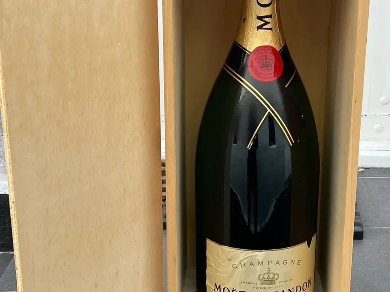 Billede 1 - Moet & Chandon 9L Salmanazar i orig. trækasse!!