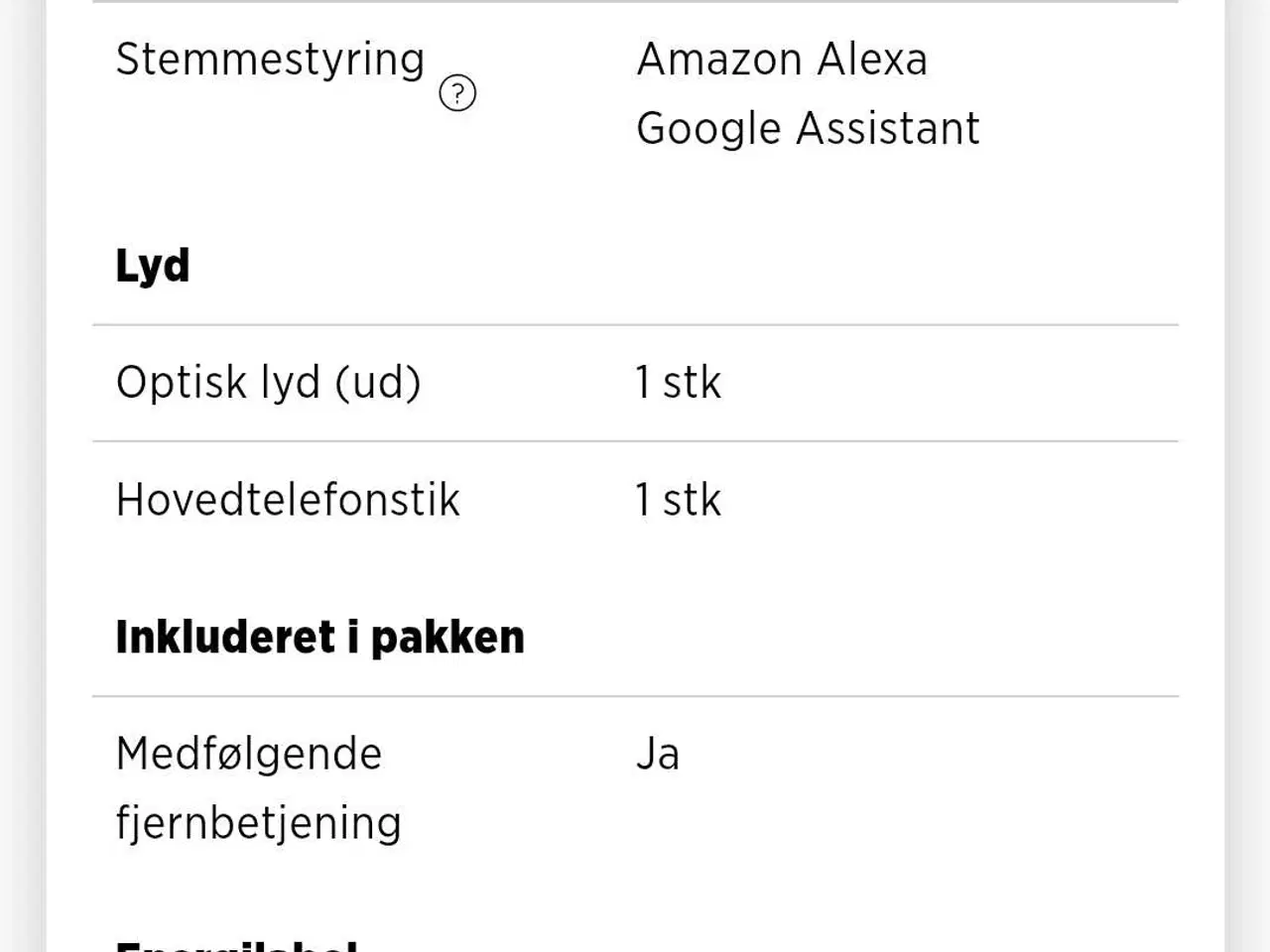 Billede 11 - 50" Flot 4k HDR10+ Smart Tv 