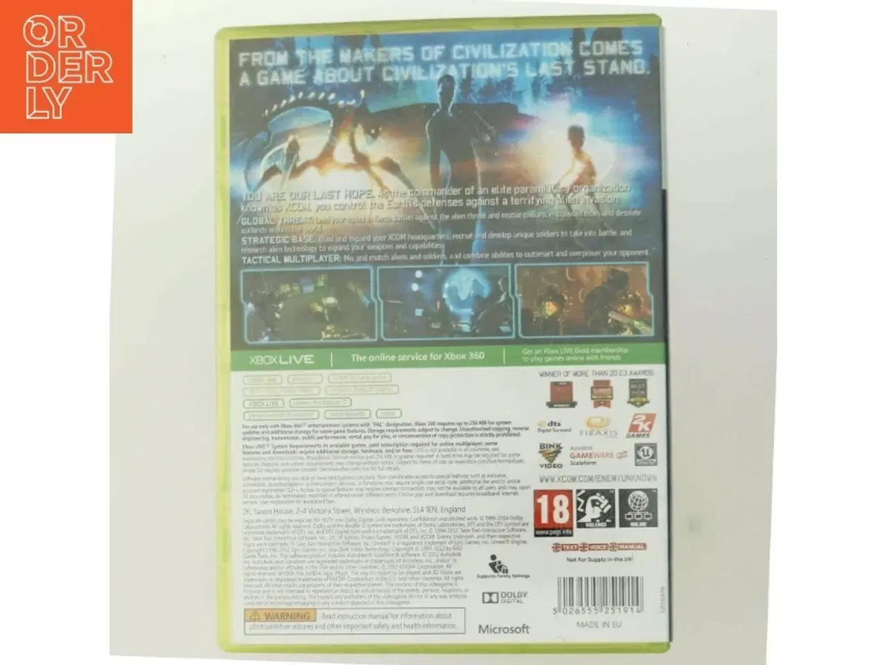 Billede 3 - Xcom Enemy Unknown (Xbox 360)