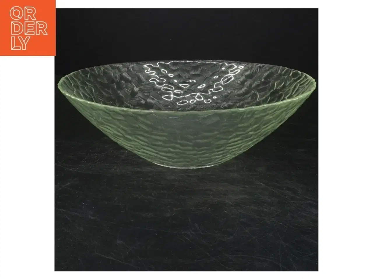 Billede 1 - Glas skål (str. Ø 26,5 cm)