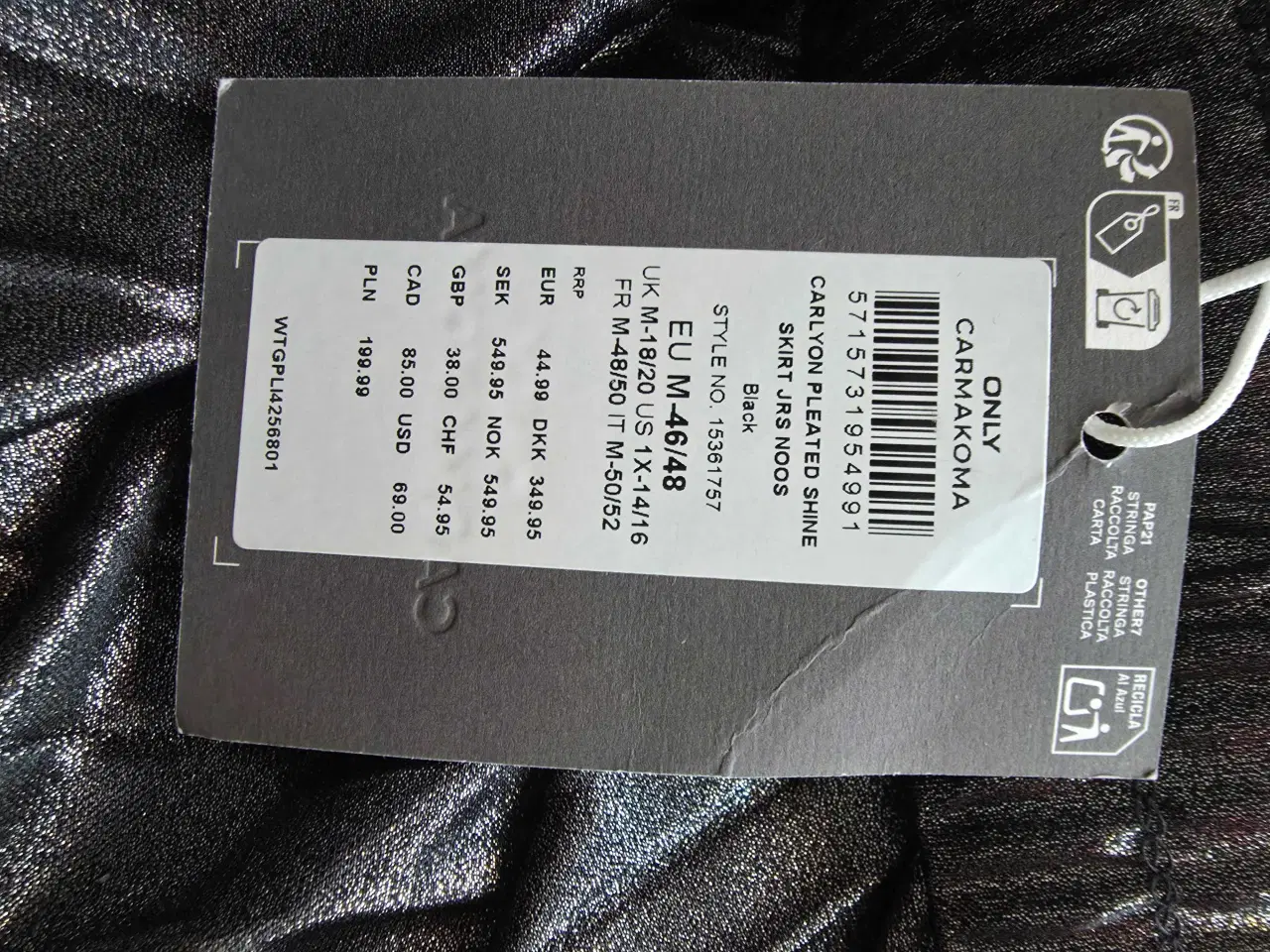 Billede 6 - Flot ny maxi Nederdel fra only Carmakoma