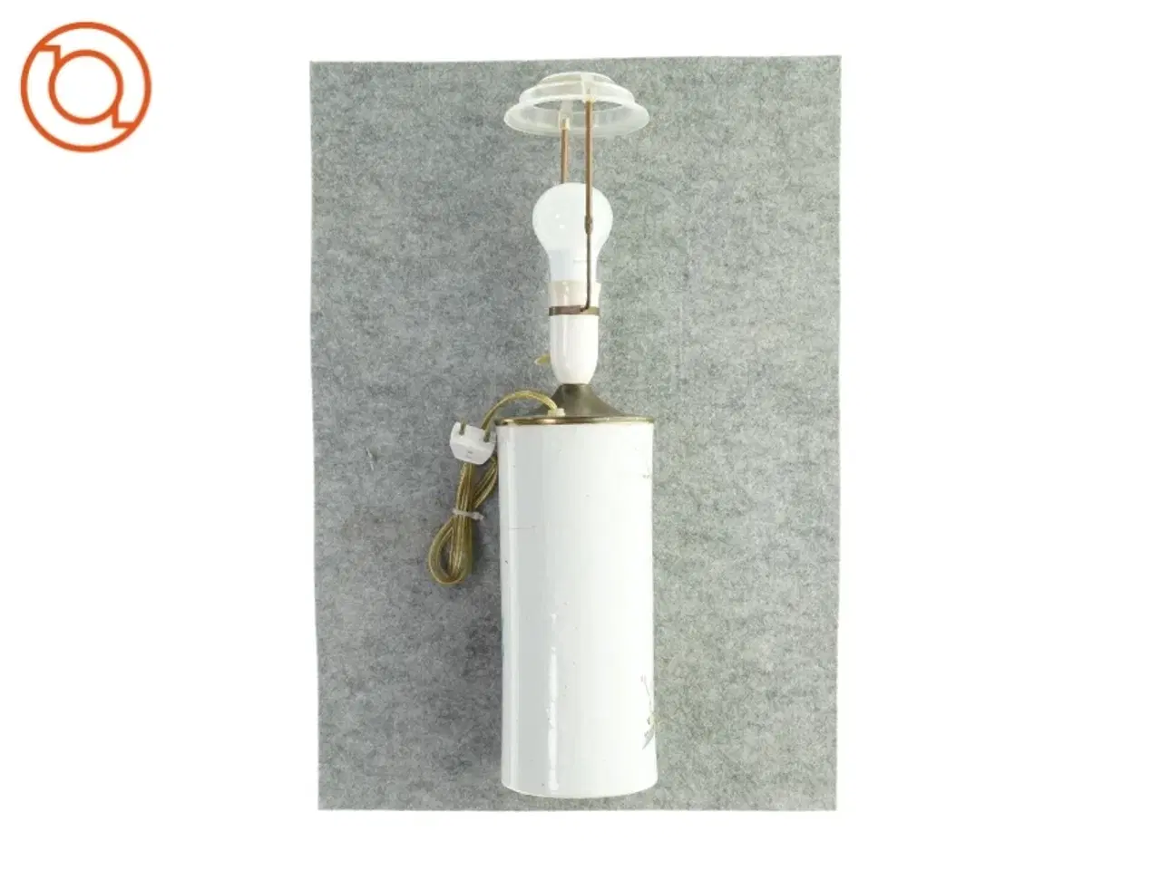 Billede 2 - kinesisk Bordlampe med moti (str. HØ: 52x11 cm)