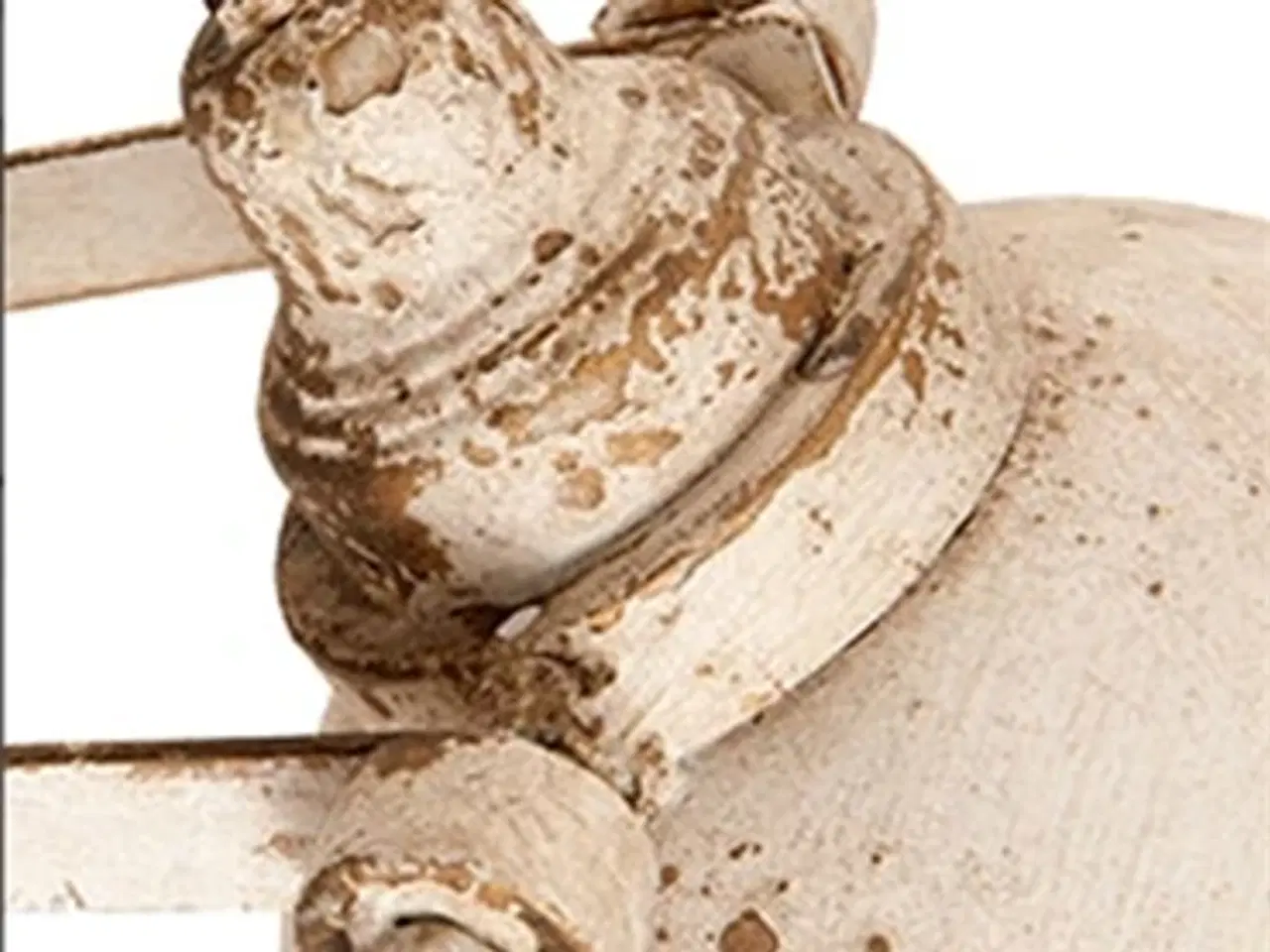 Billede 3 - Væglampe, Hvid rustik væglampe